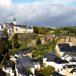 The centuries old fortress city of Luxembourg